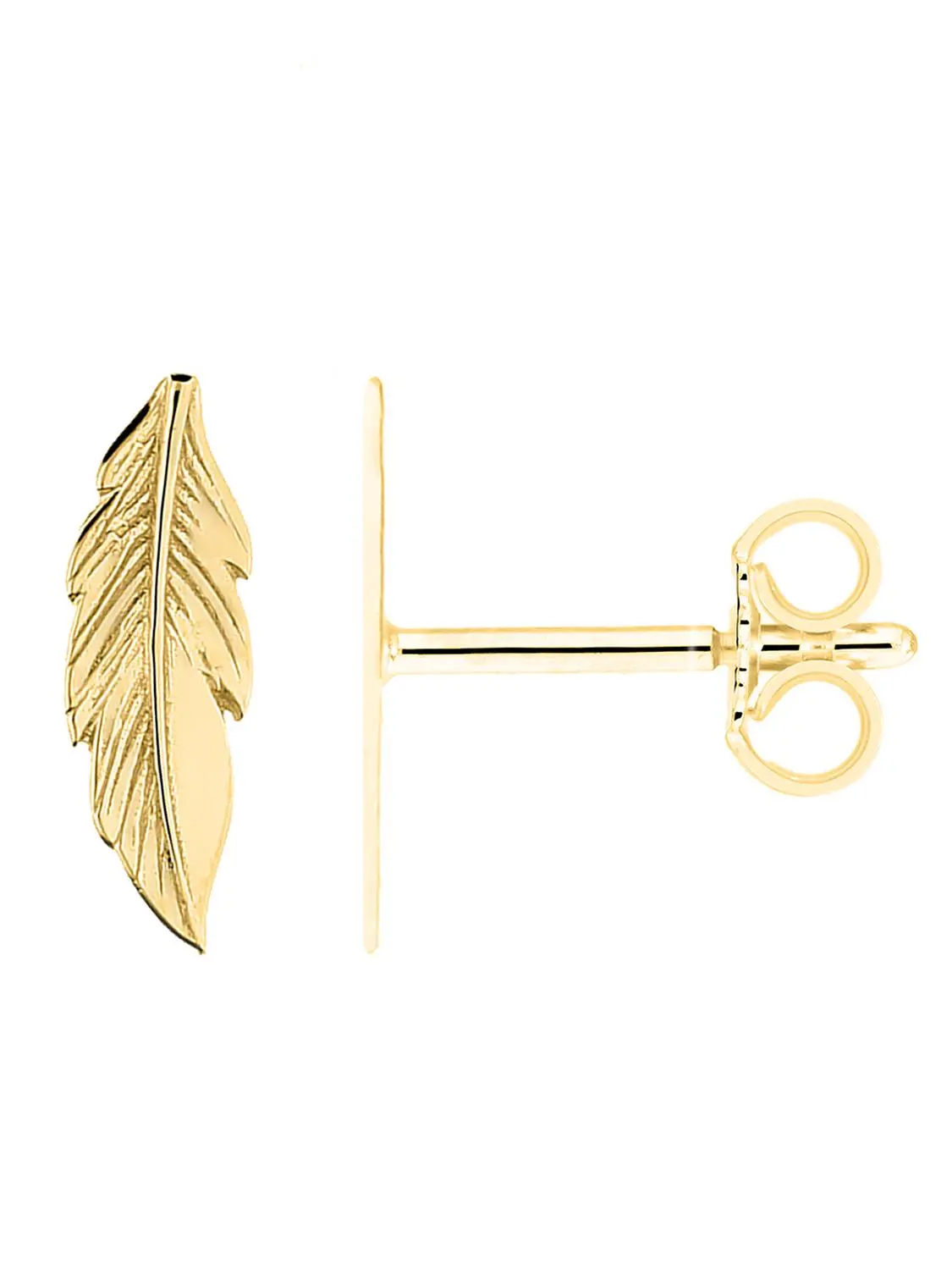 Aramira | Ohrstecker aus echtem Gelbgold | Ansicht 4