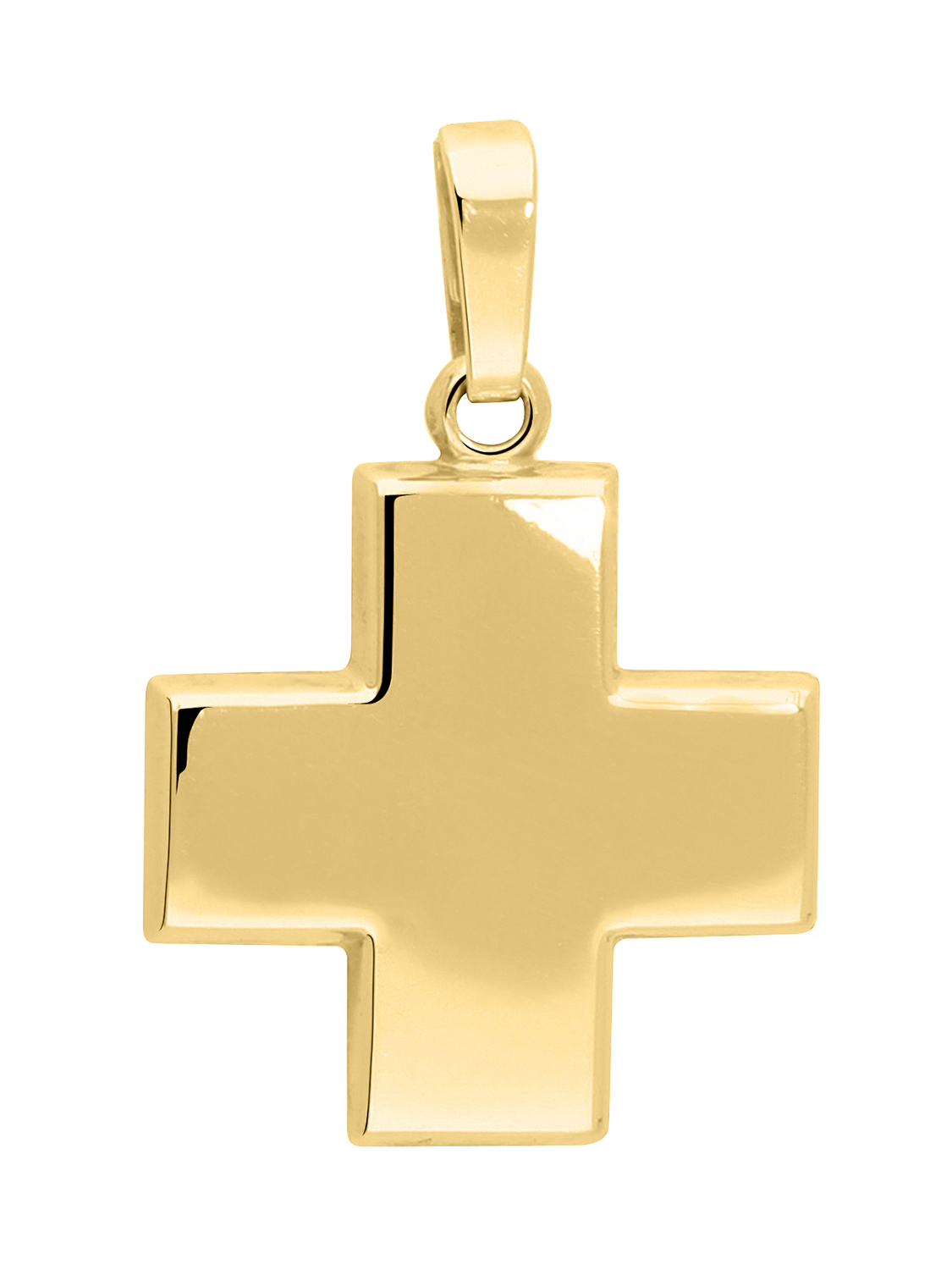 Star Cross - Kreuzanhänger 585 Gold