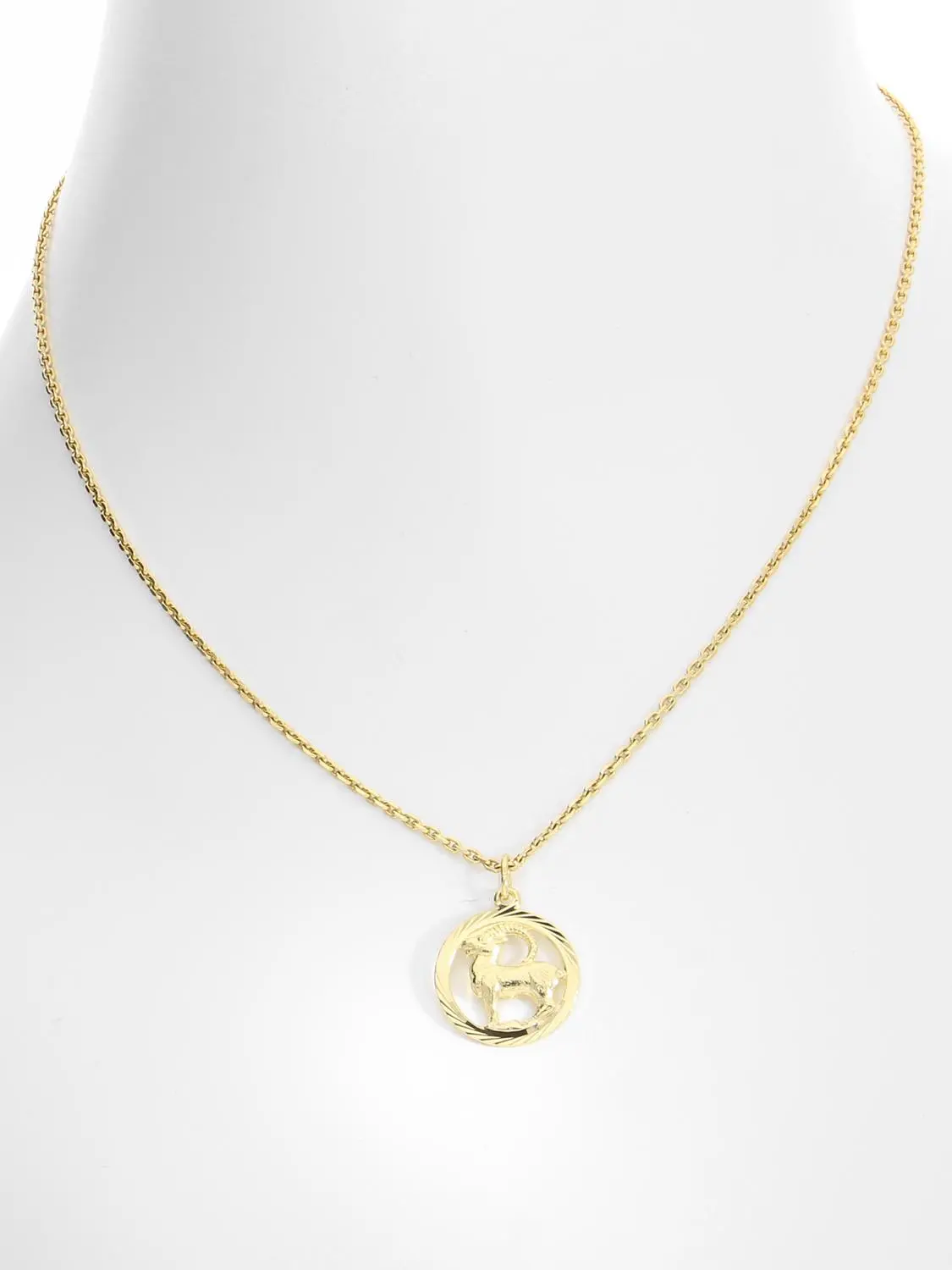 Gavno - STEINBOCK Sternzeichen Anhänger Gold 333 (8 Karat)