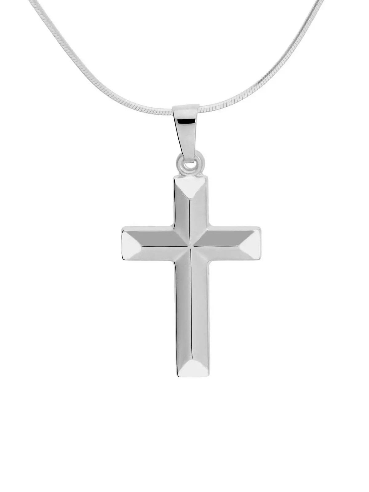 Nizza | Anhänger aus echtem Weißgold oder Sterlingsilber | Ansicht 7