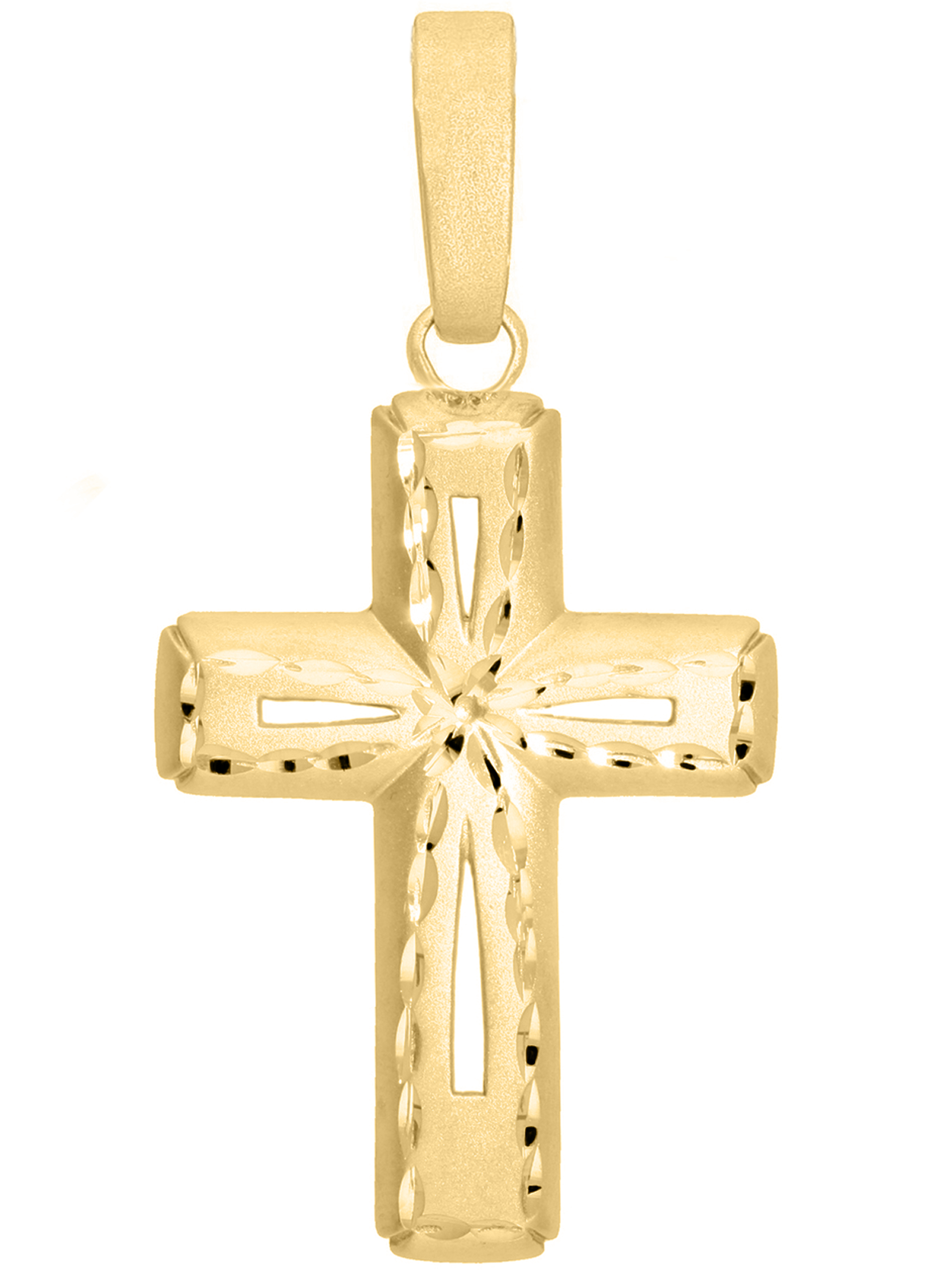 Anant - Herren Kreuzanhänger Gold 585