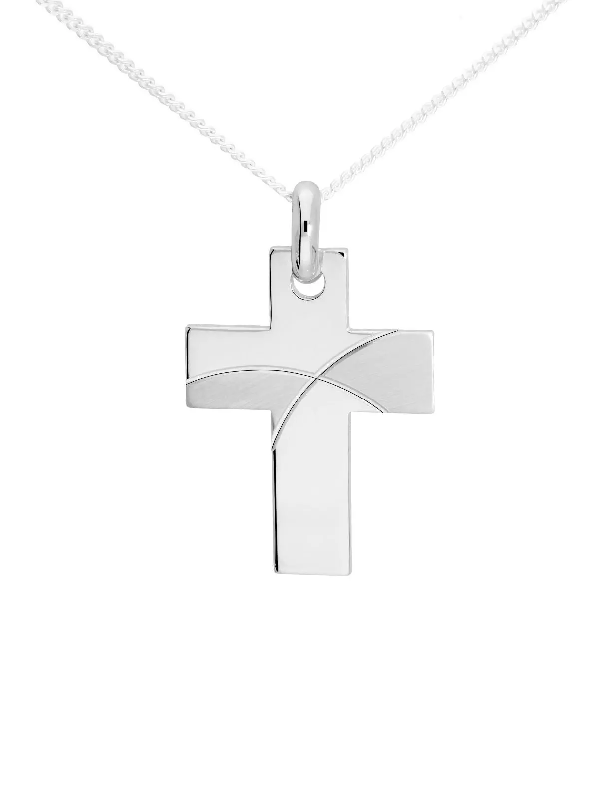 Anhänger für Herren aus echtem Sterlingsilber - Our Lord | Detailansicht