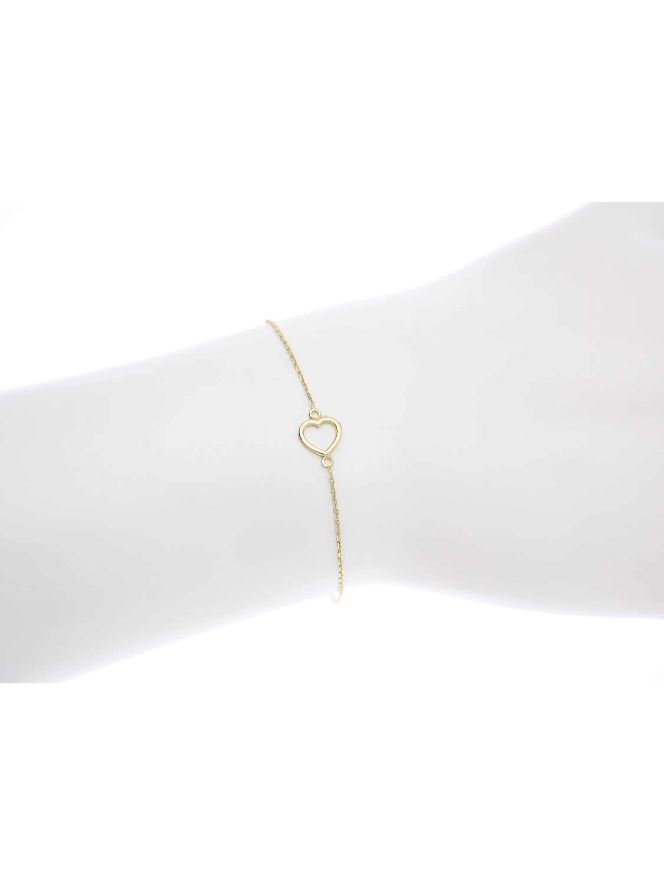 Doria - Herz Armband 375 Gold