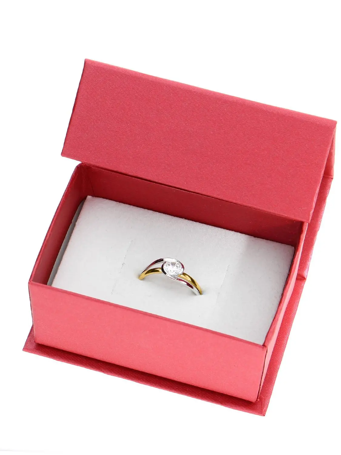Lauren Amy | Ring aus echtem Gelbgold & Weißgold | Ansicht 7