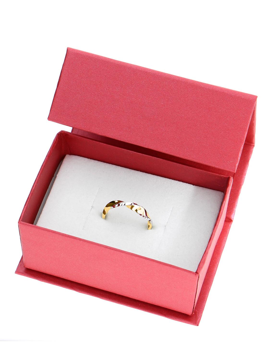 Capri | Ring aus echtem Gelbgold & Weißgold | Ansicht 6