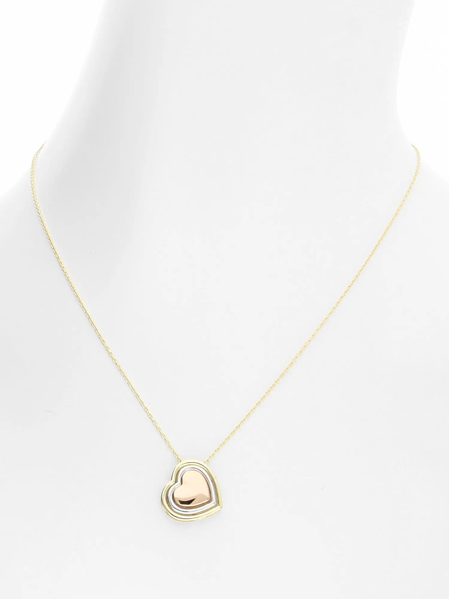 Delilah - Damen Herzkette Gold 333