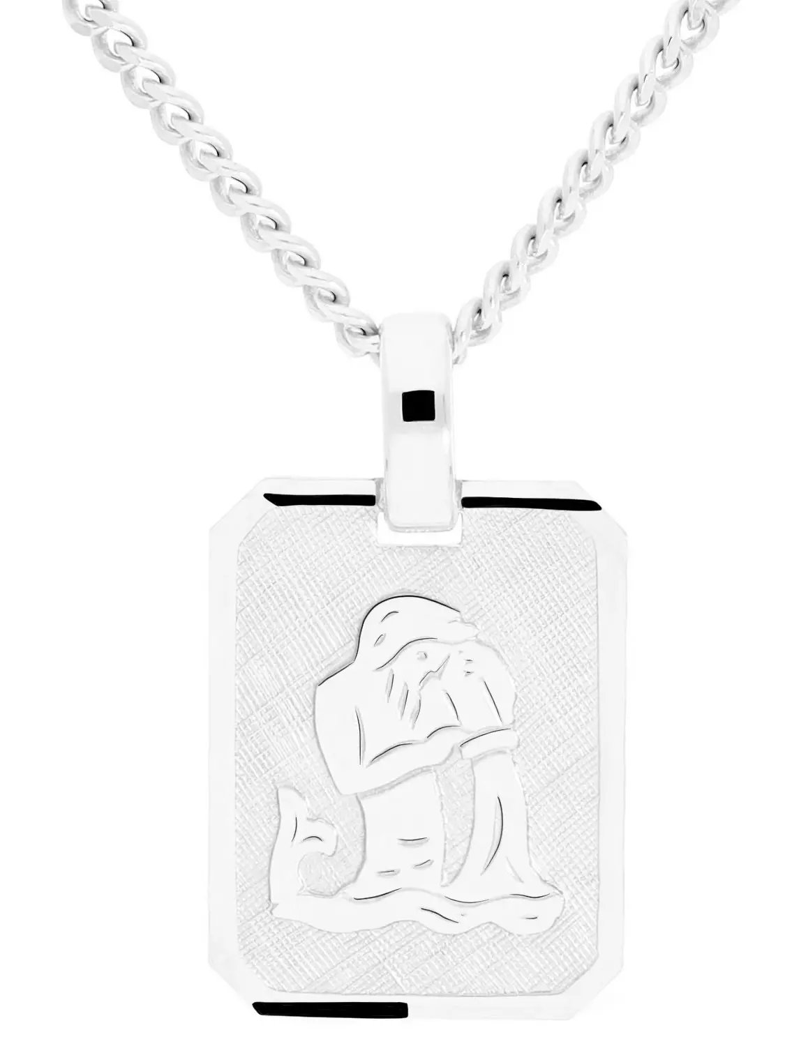 Gaudino - Damen & Herren Wassermann Sternzeichen Anhänger Silber 925