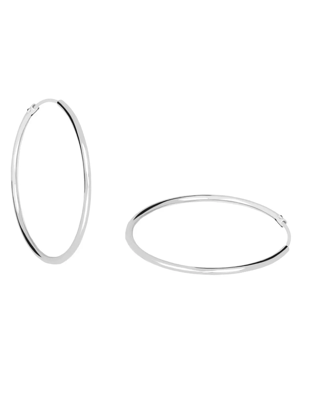 Pretty Celine | Creolen aus echtem Sterlingsilber | Ansicht 3