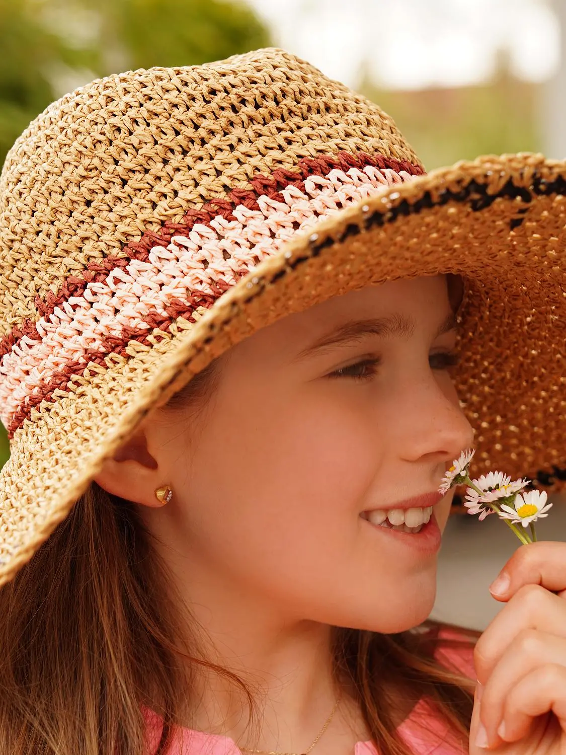 Sweet Valentine | Ohrringe aus echtem Gelbgold mit Zirkonia | Ansicht 4