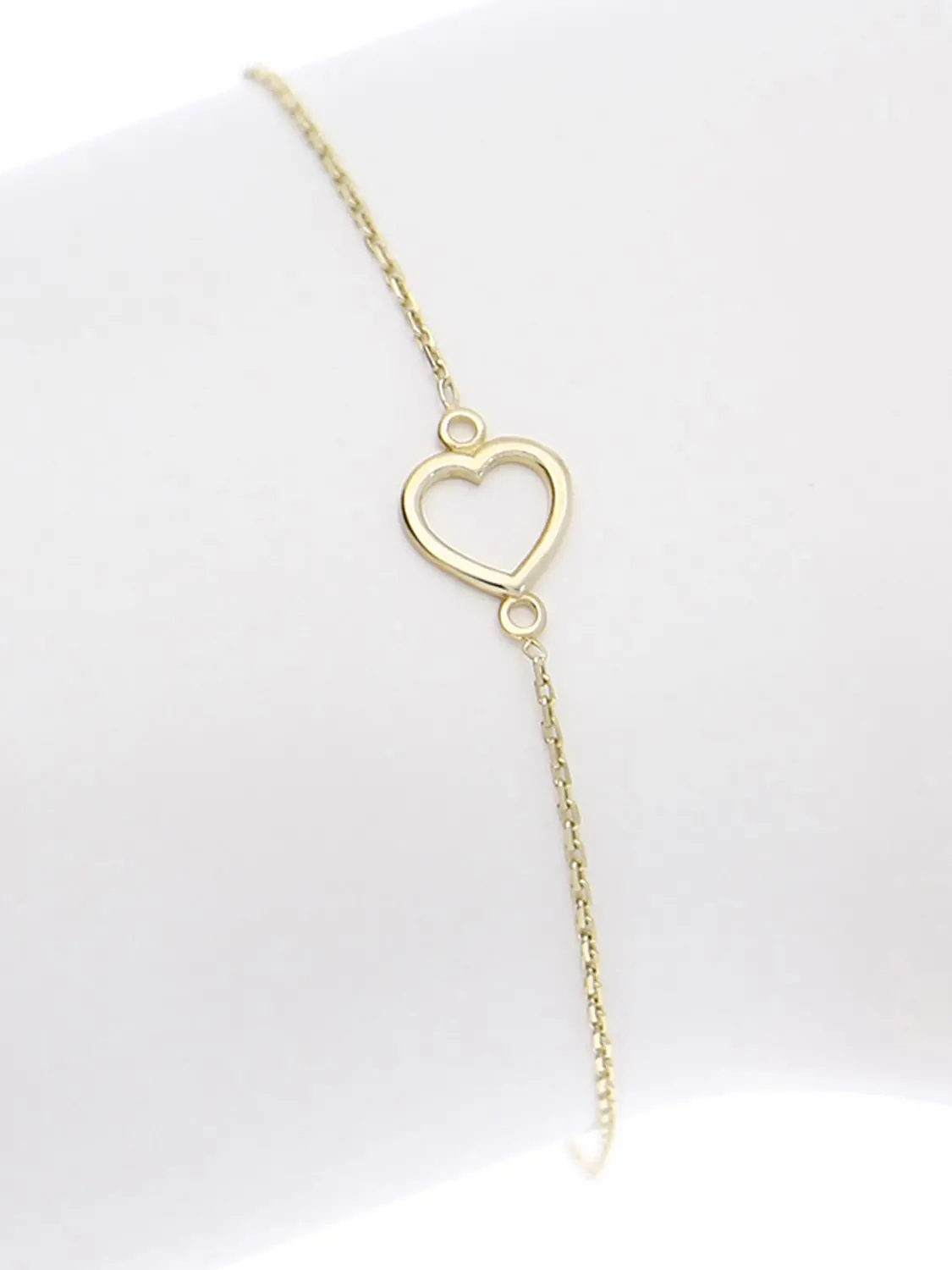 Doria - Herz Armband 375 Gold