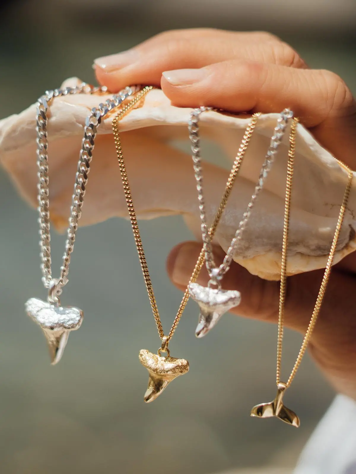 Shark Gold | Anhänger aus echtem Gelbgold | Ansicht 7 Shark Gold | Anhänger aus echtem Gelbgold | Ansicht 7