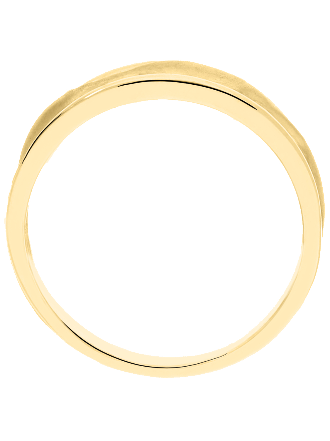 Lionella - Löwe Ring ohne Stein 333 Gold - Größe 58