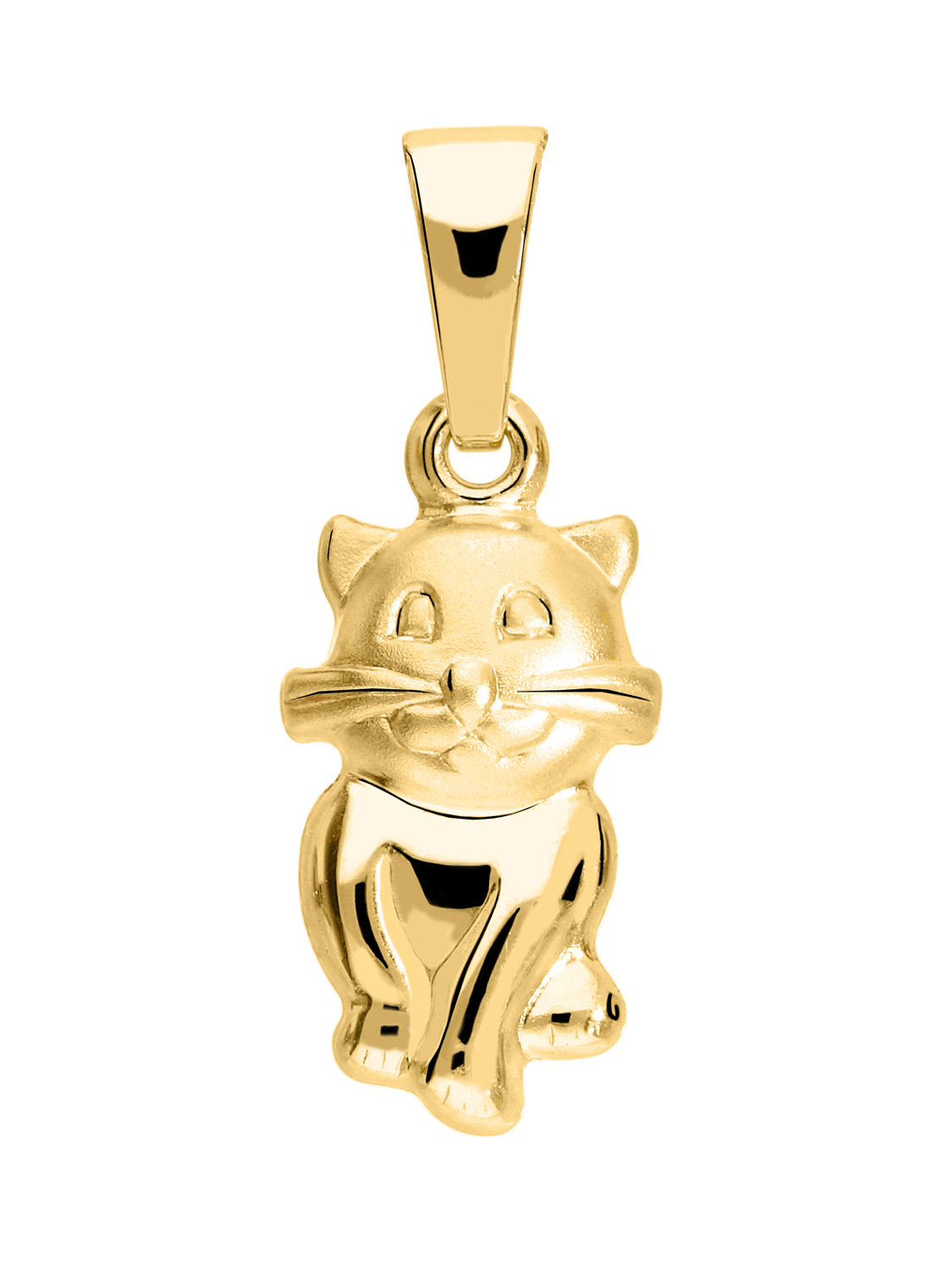 Kitcat - Katze Motivanhänger 333 Gold