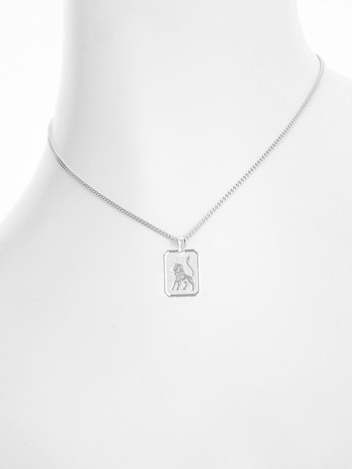 Gaudino - Damen & Herren Löwe Sternzeichen Anhänger Silber 925