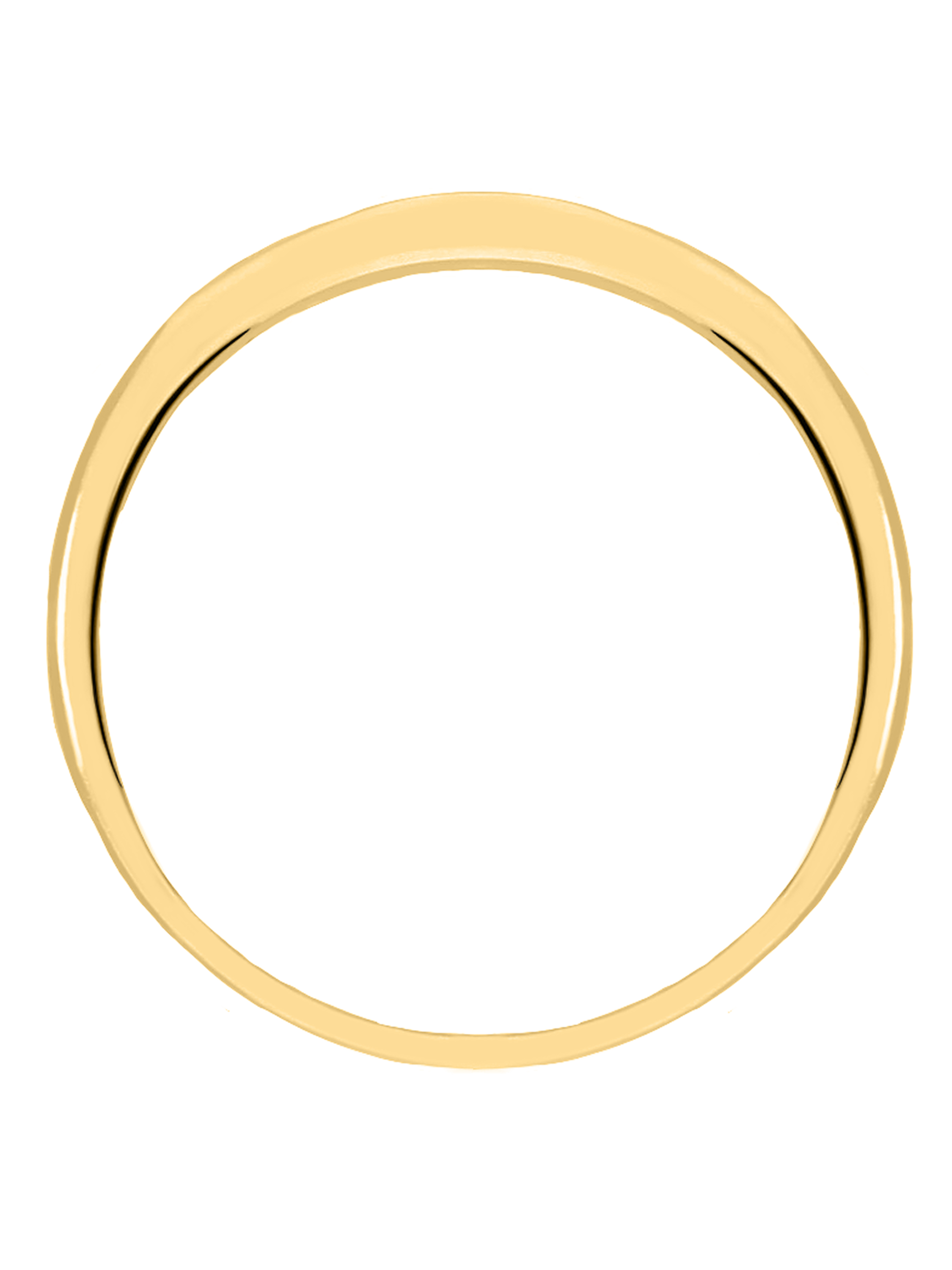 Memorable - Saphir Zirkonia Ring mit Edelstein Gold - Größe 50