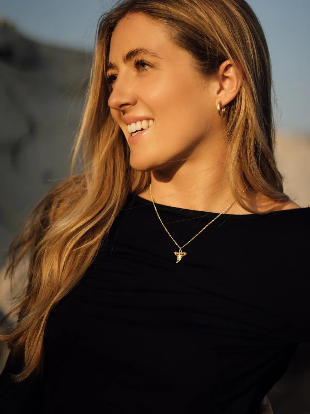 Shark Gold | Anhänger aus echtem Gelbgold | Ansicht 5 Shark Gold | Anhänger aus echtem Gelbgold | Ansicht 5