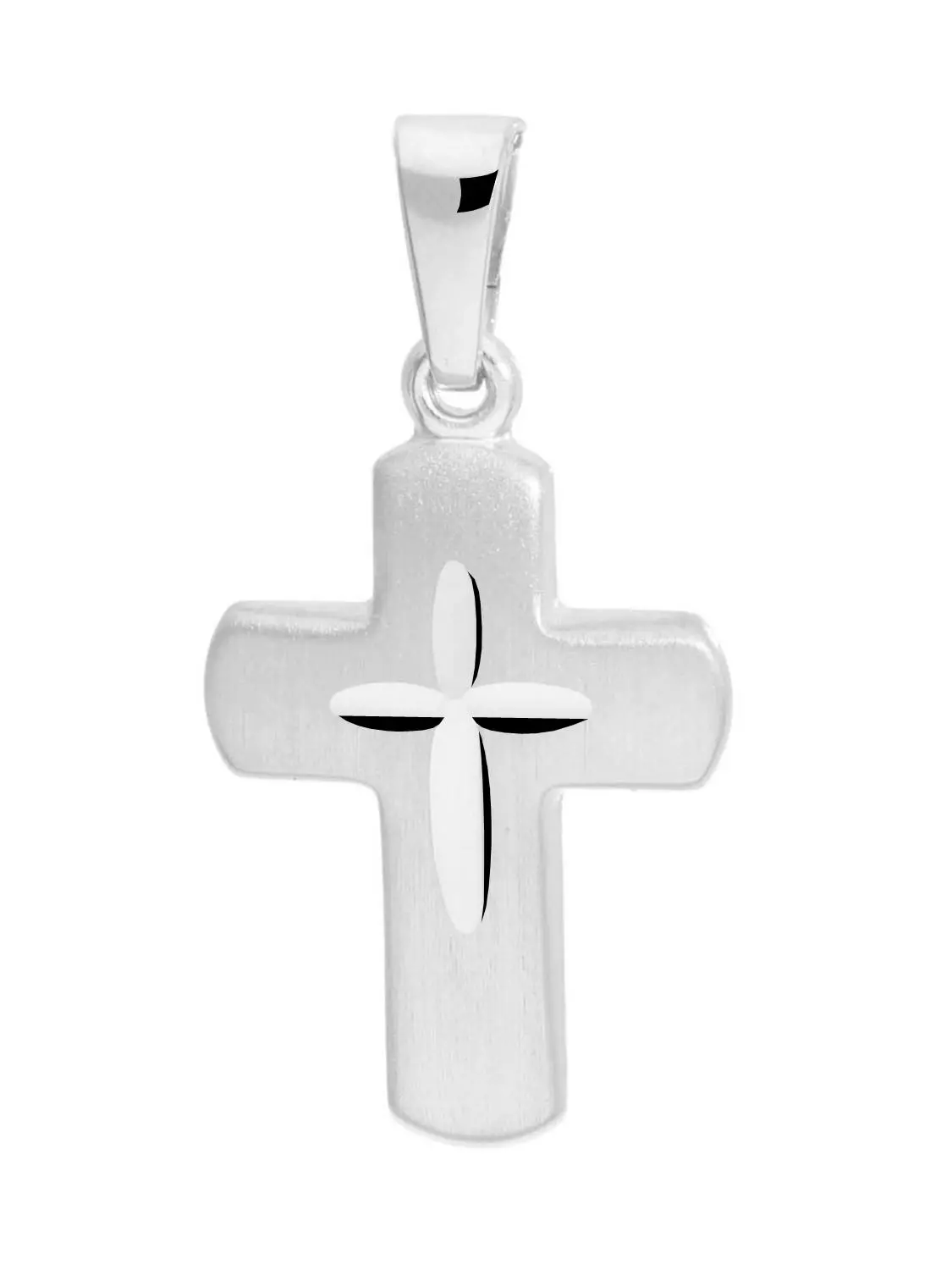 Novelle | Kreuzanhänger aus echtem Sterlingsilber | Ansicht 1 Novelle | Kreuzanhänger aus echtem Sterlingsilber | Ansicht 1