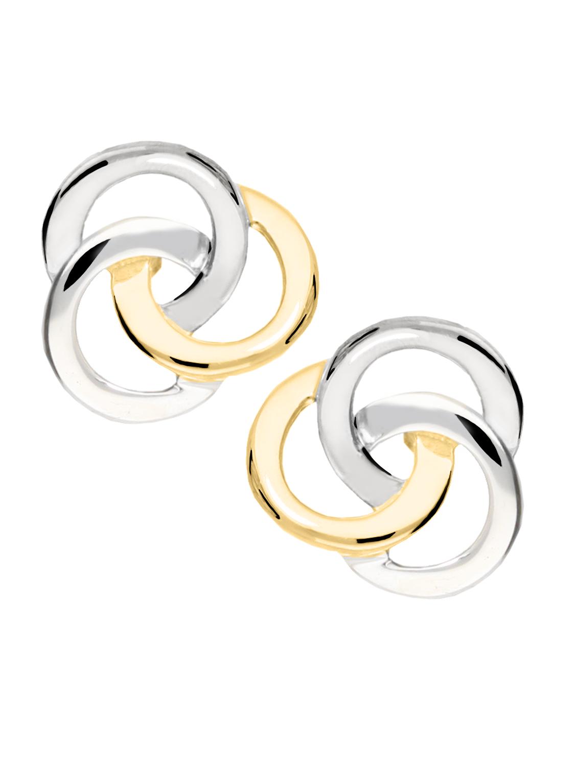 Margot | Ohrstecker aus echtem Sterlingsilber & Vergoldung | Ansicht 1