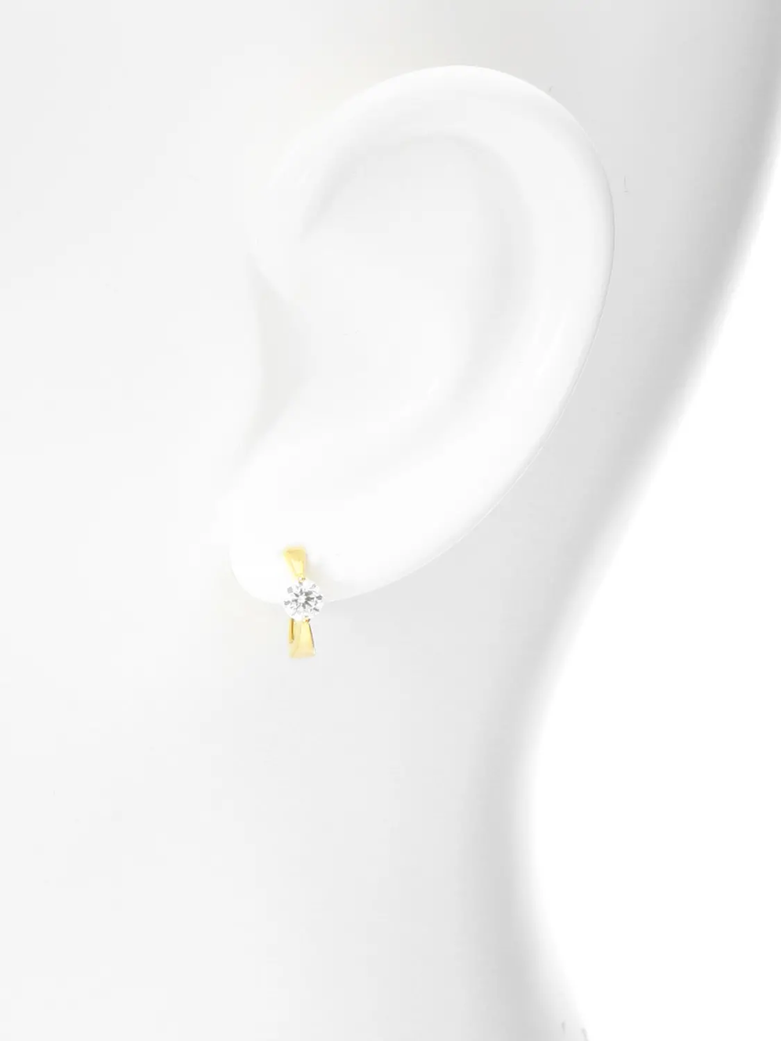 Peach Beauty - Zirkonia Creolen 333 Gold - Ø 10mm