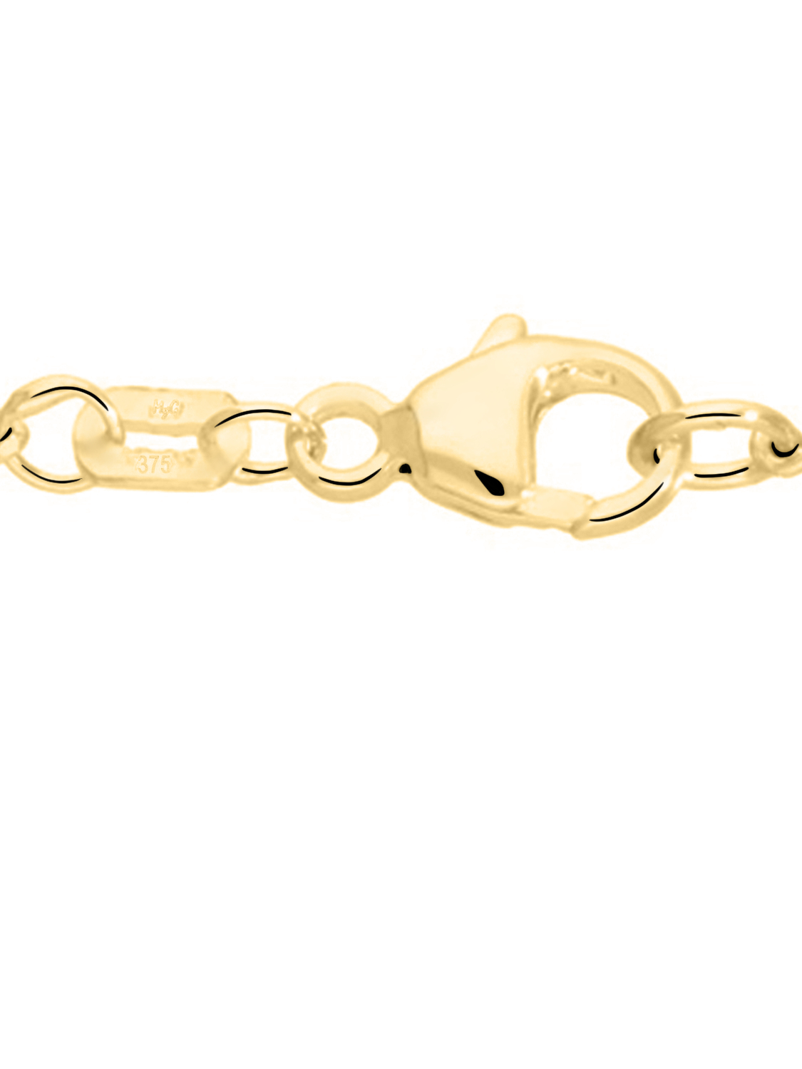 Kette aus echtem Gelbgold (Namenskette) - Life10 | Verschlussansicht Kette aus echtem Gelbgold (Namenskette) - Life10 | Verschlussansicht