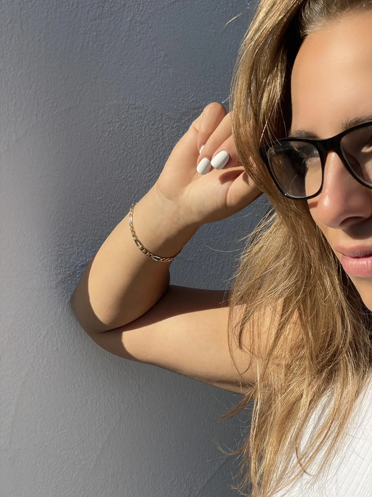 Magali | Armkette aus echtem Gelbgold & Weißgold | Ansicht 3 Magali | Armkette aus echtem Gelbgold & Weißgold | Ansicht 3