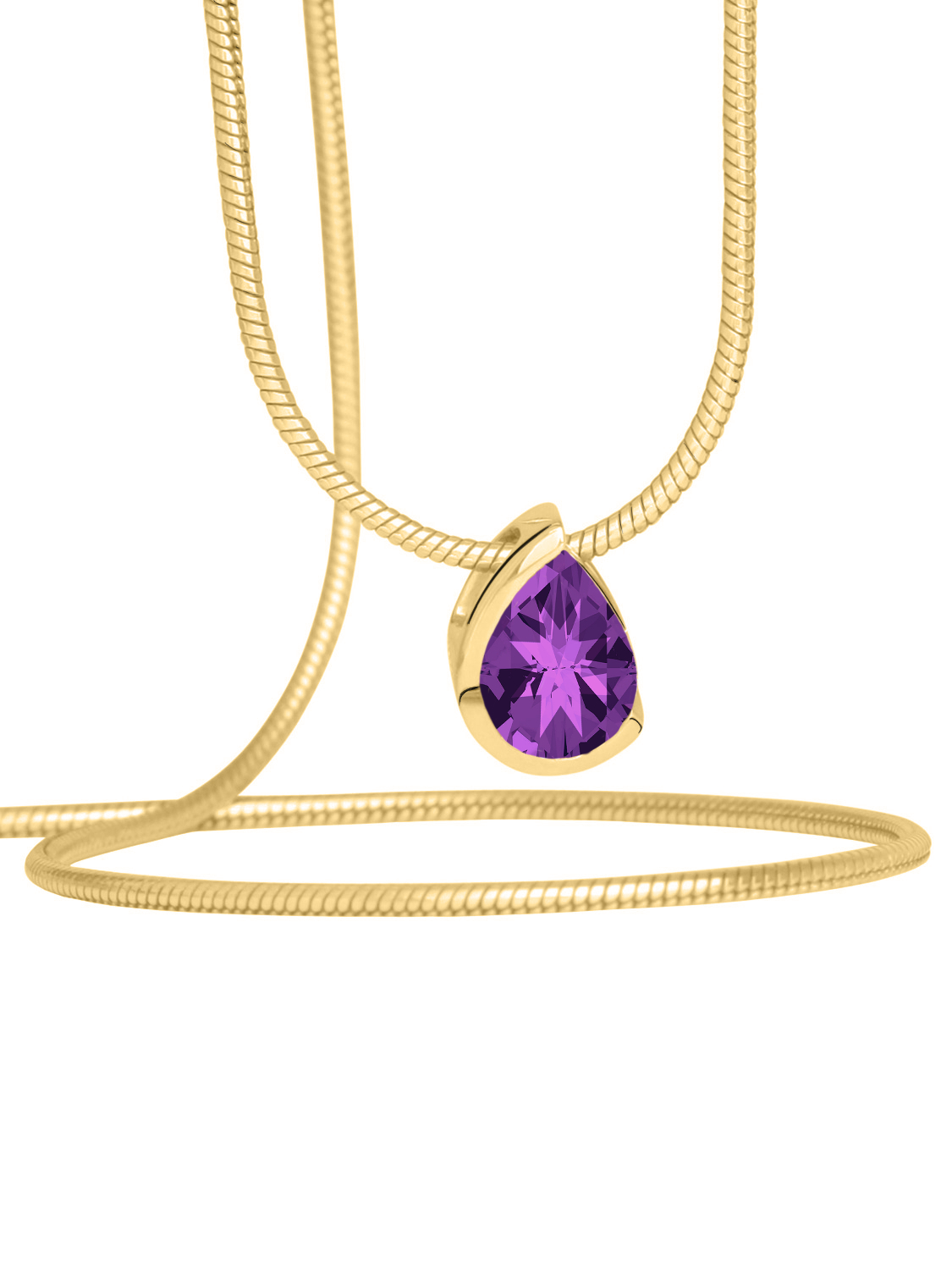 Mary Kay - Amethyst Edelsteinanhänger 585 Gold
