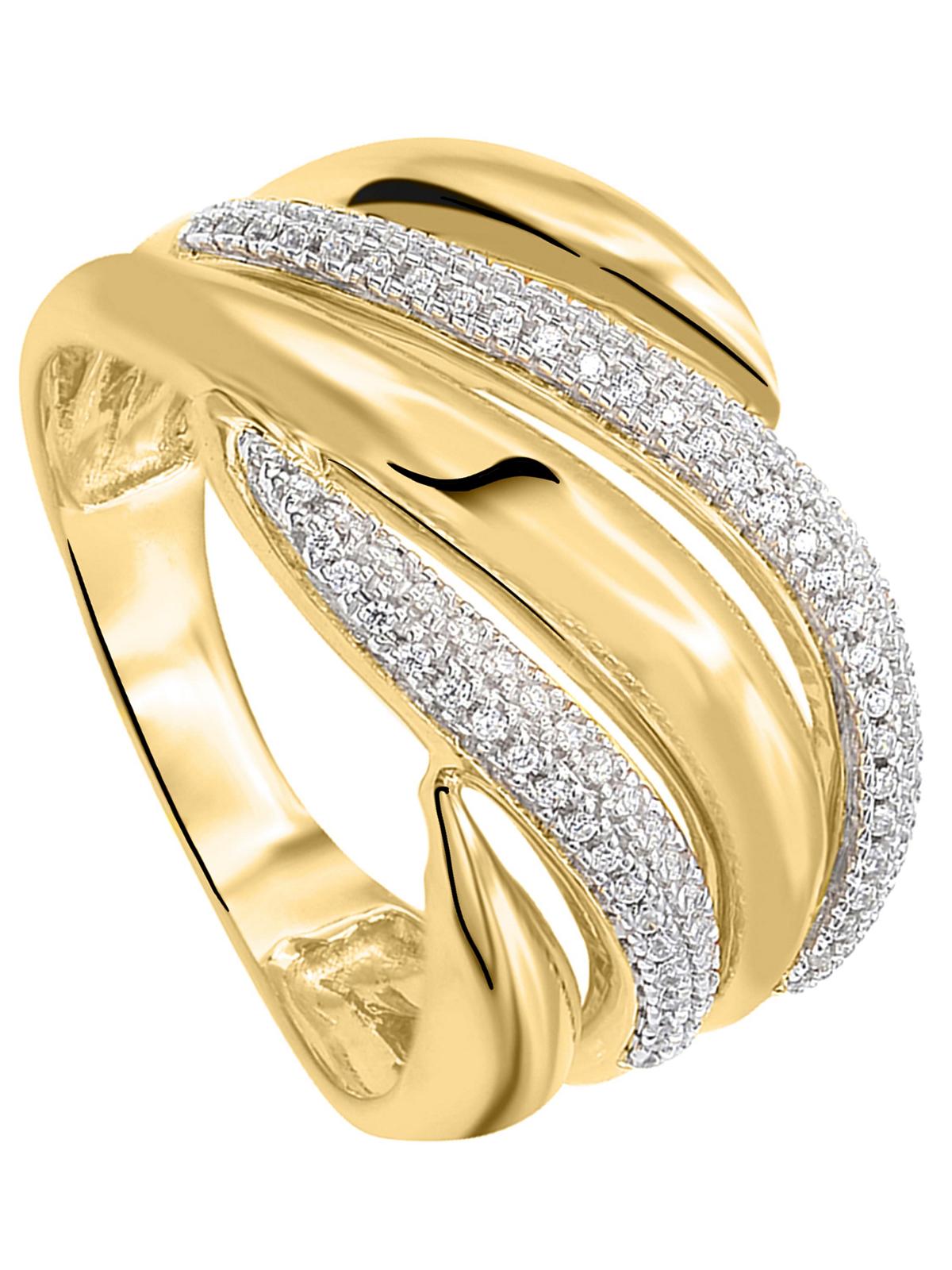 Wellington | Ring aus echtem Gelbgold | Ansicht 1