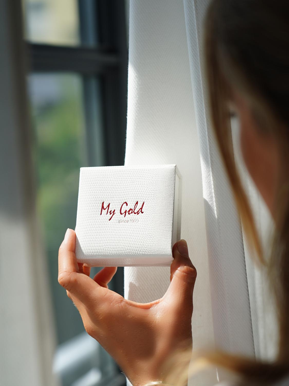 Kaydence - Citrin Zirkonia Ohrhänger 333 Gold