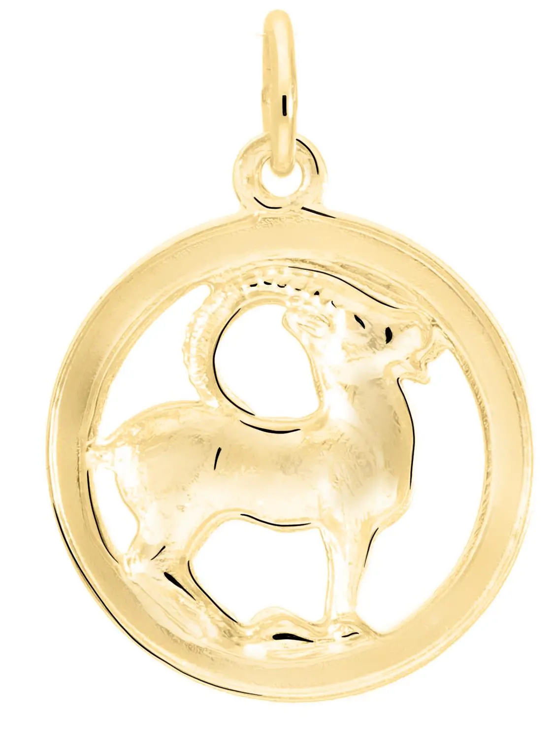 Gavno - STEINBOCK Sternzeichen Anhänger Gold 333 (8 Karat)