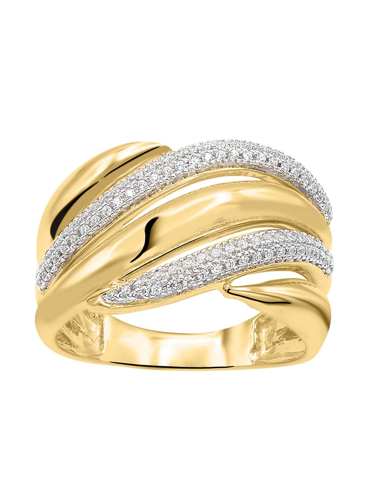 Wellington | Ring aus echtem Gelbgold | Ansicht 3