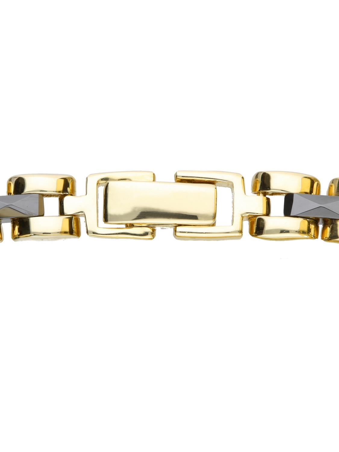 Madrid - Onyx Armband Gold