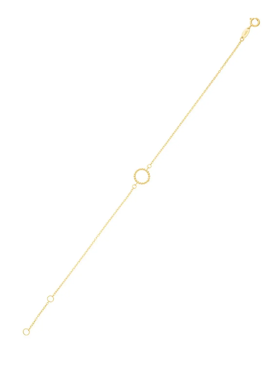 Rossino | Armkette aus echtem Gelbgold | Ansicht 5