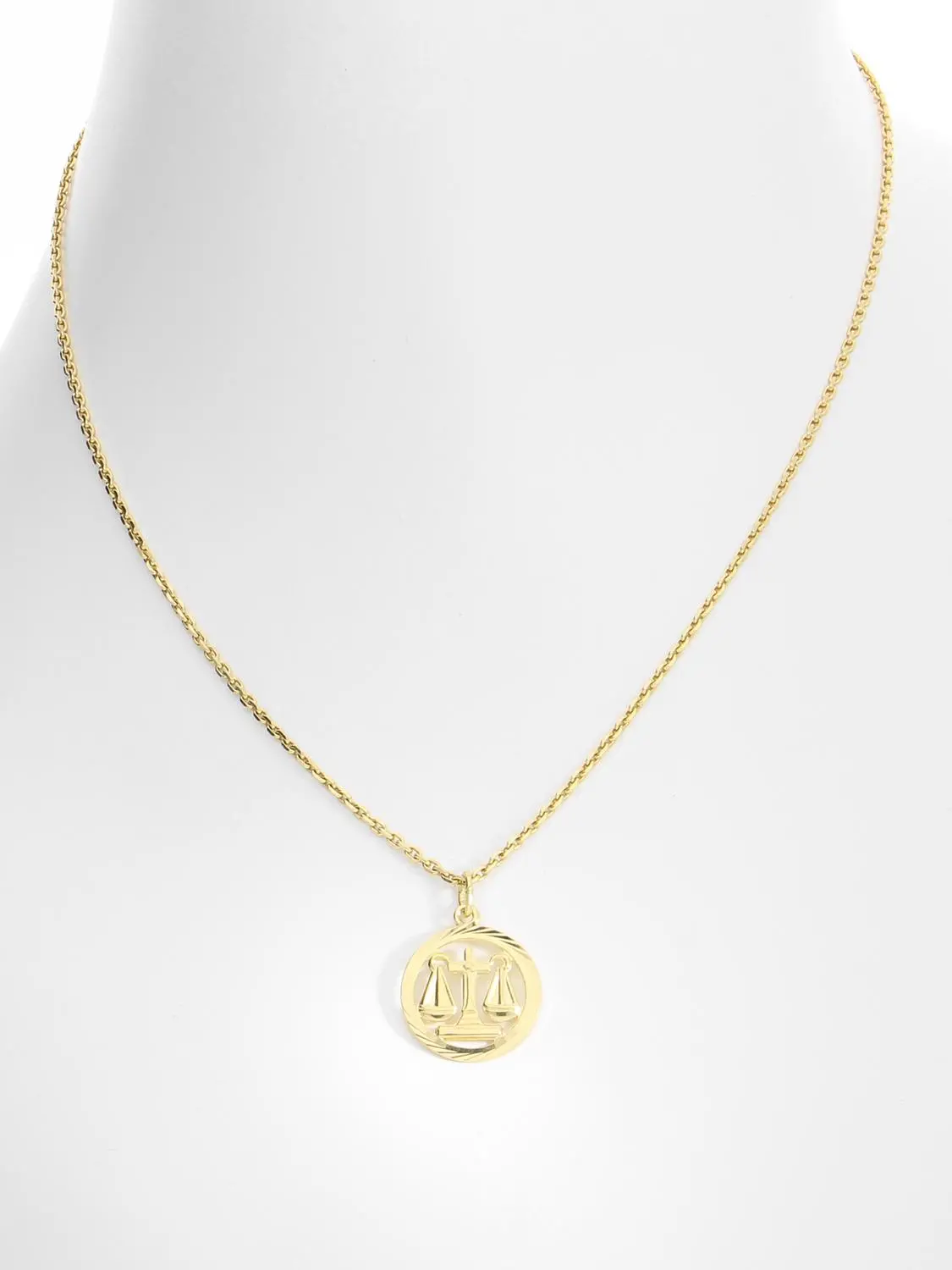 Gavno - WAAGE Sternzeichen Anhänger Gold 333 (8 Karat)