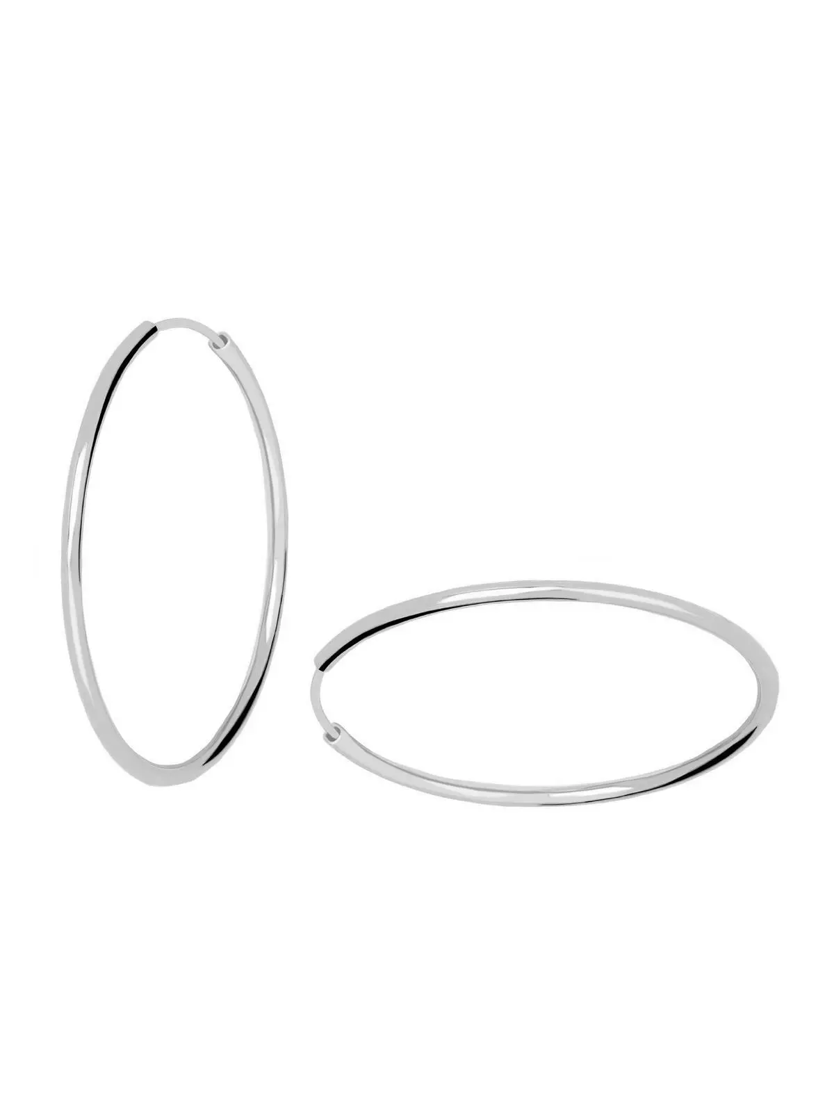 Mella | Creolen aus echtem Sterlingsilber | Ansicht 6