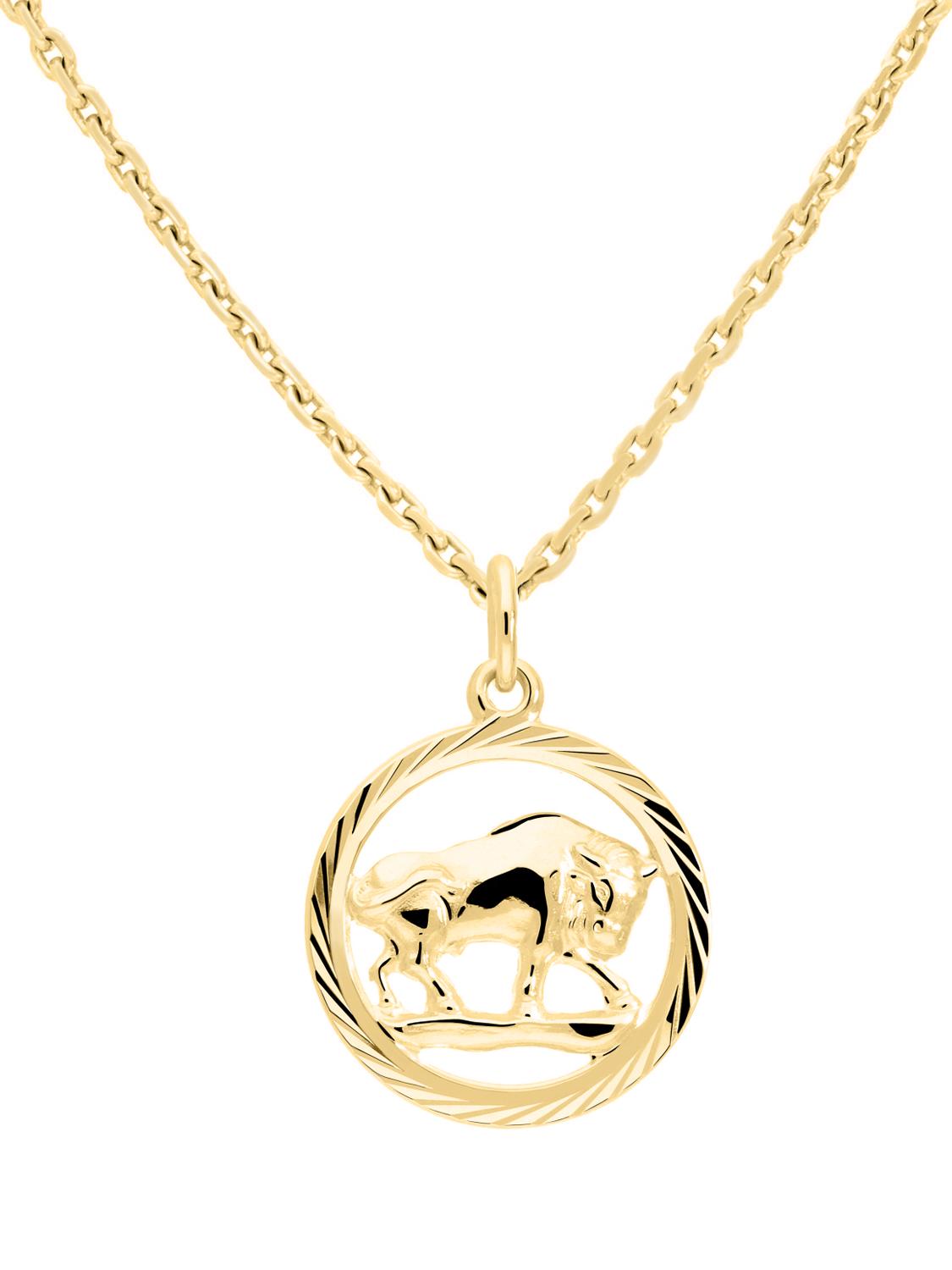 Gavno - STIER Sternzeichen Anhänger Gold 333 (8 Karat)