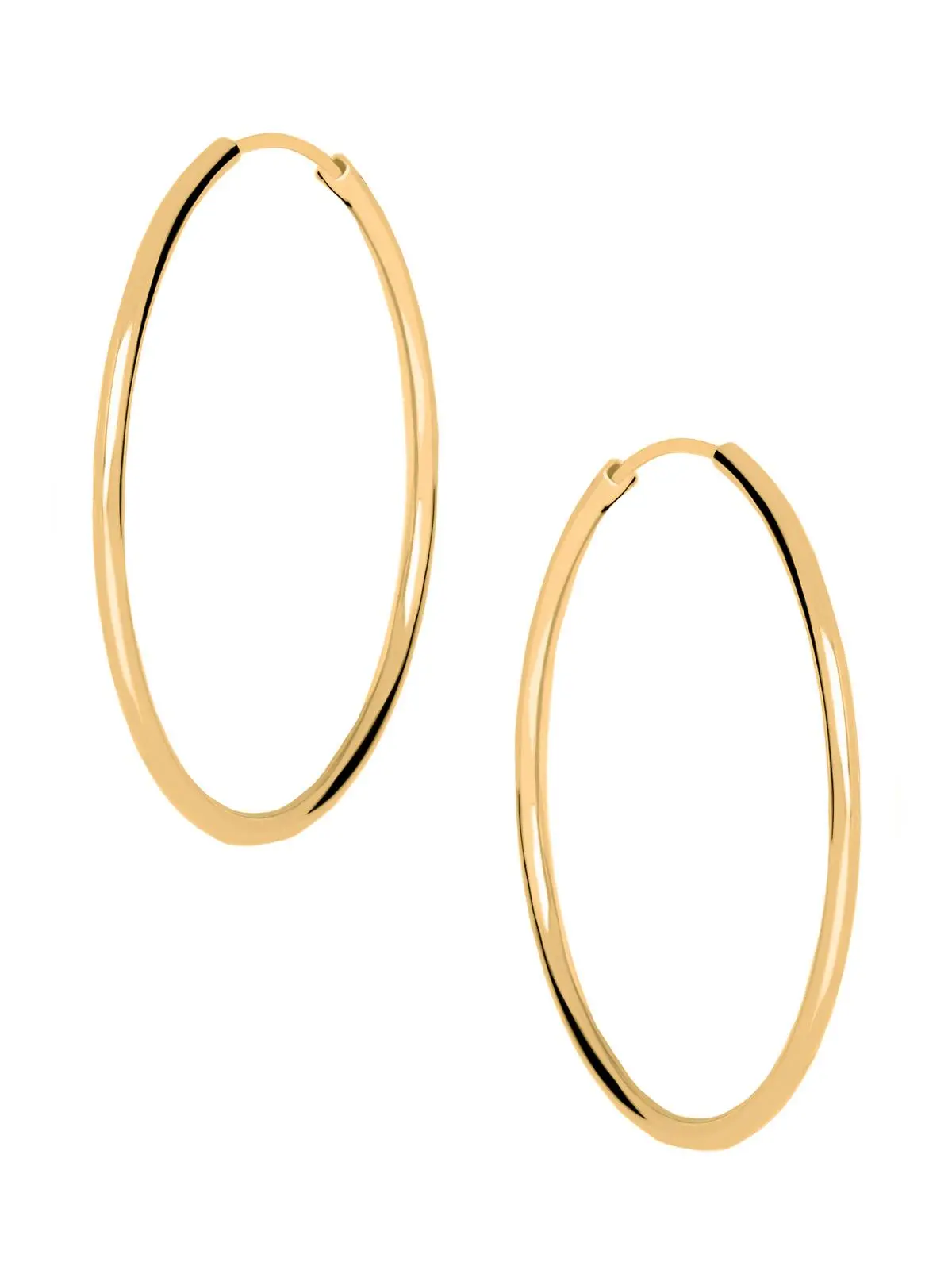 Cherry Kiss | Creolen aus echtem Gelbgold | Ansicht 1 Cherry Kiss | Creolen aus echtem Gelbgold | Ansicht 1