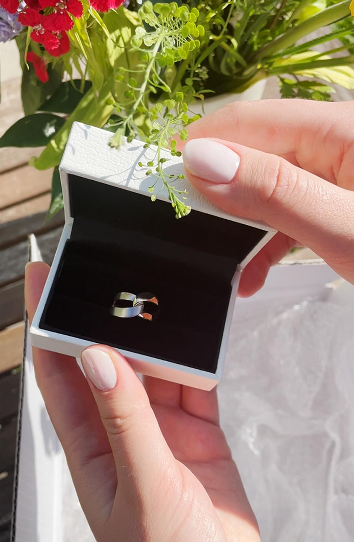 Illos | Ring aus echtem Gelbgold & Weißgold | Ansicht 2