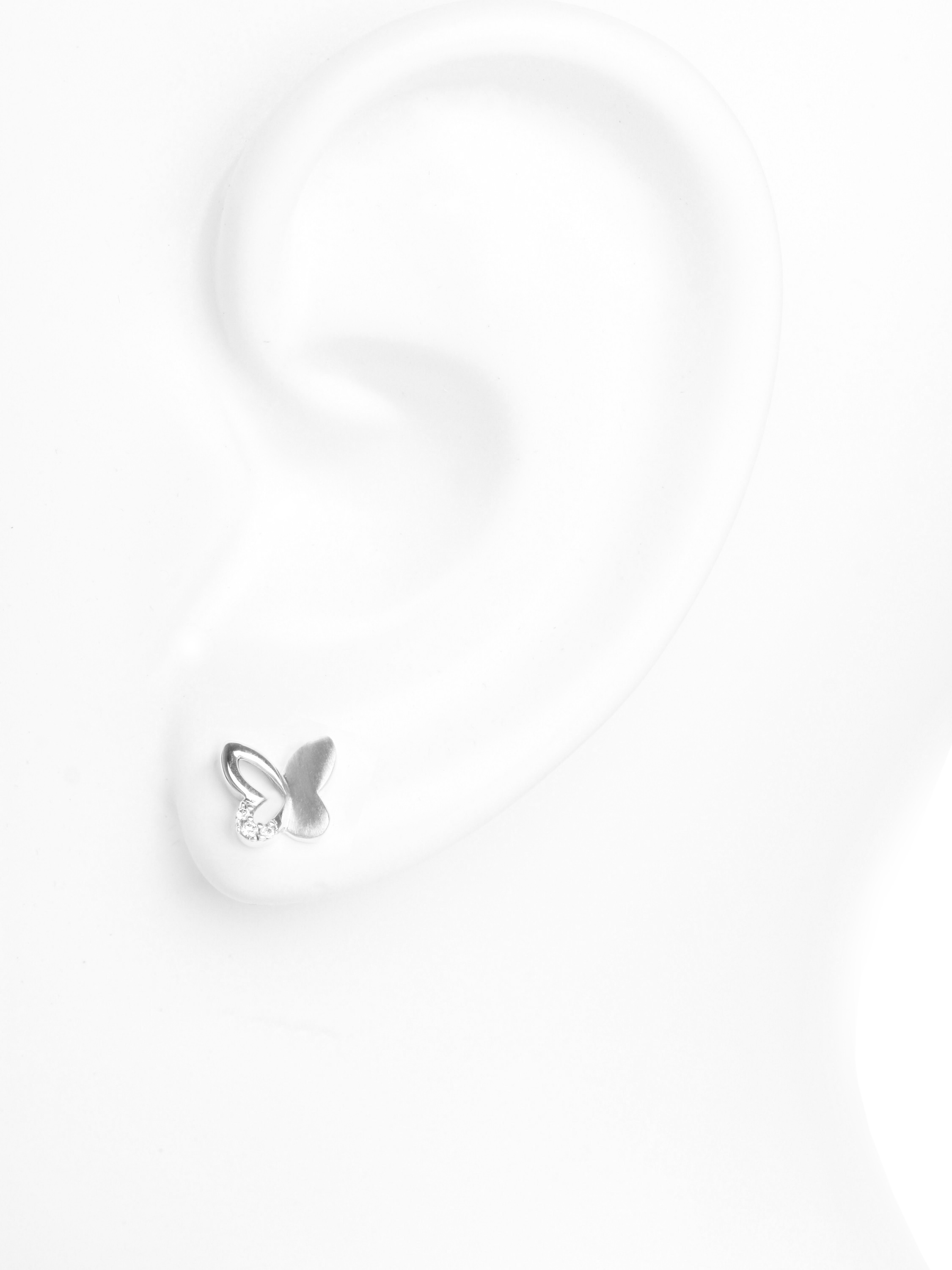 Butterfly - Silber Kinder Sweet Ohrringe kaufen Schmetterling online