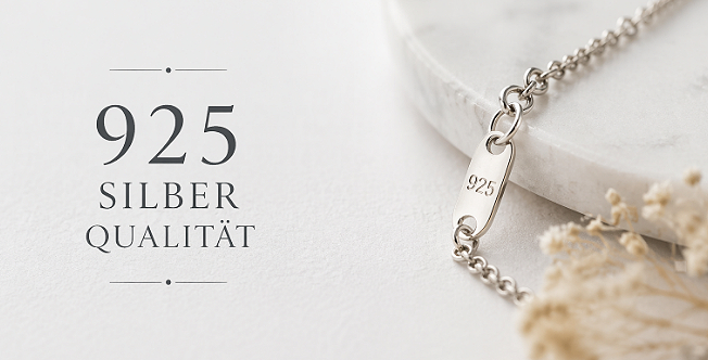 925 Silber Qualität