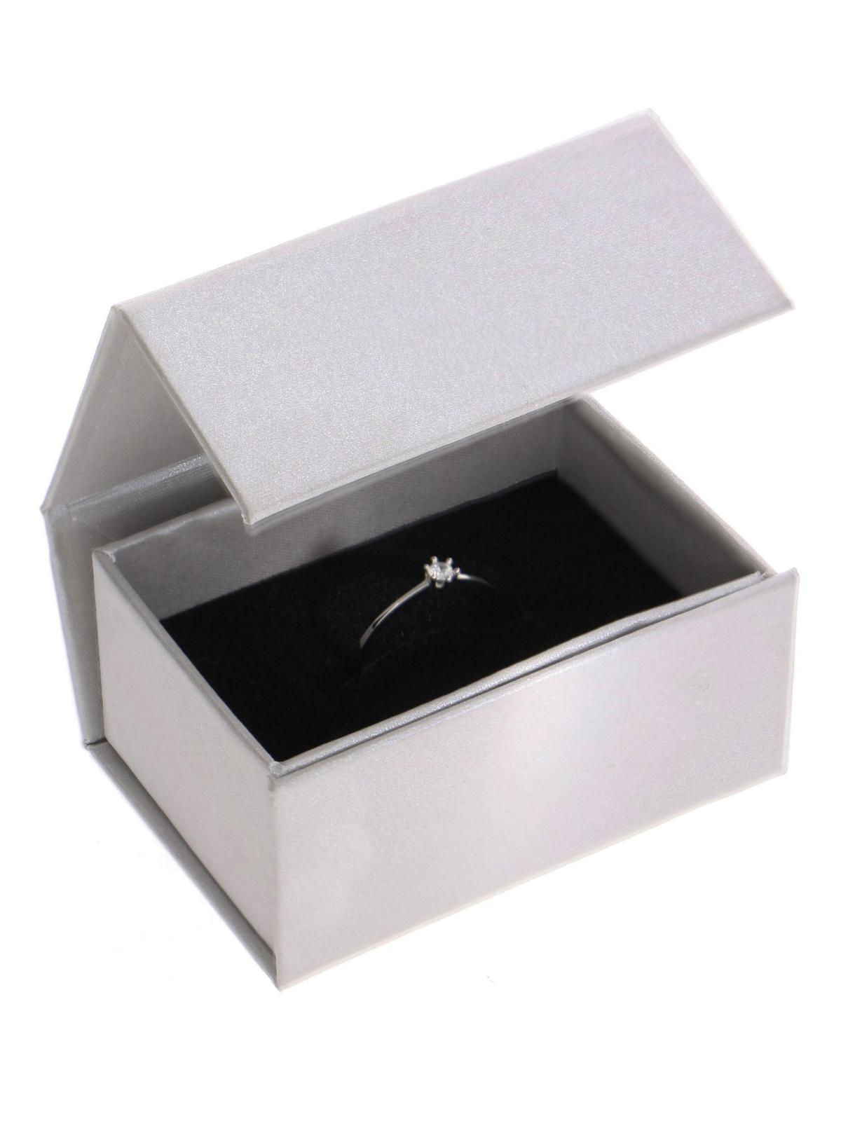 Golden Love | Ring aus echtem Weißgold | Ansicht 7