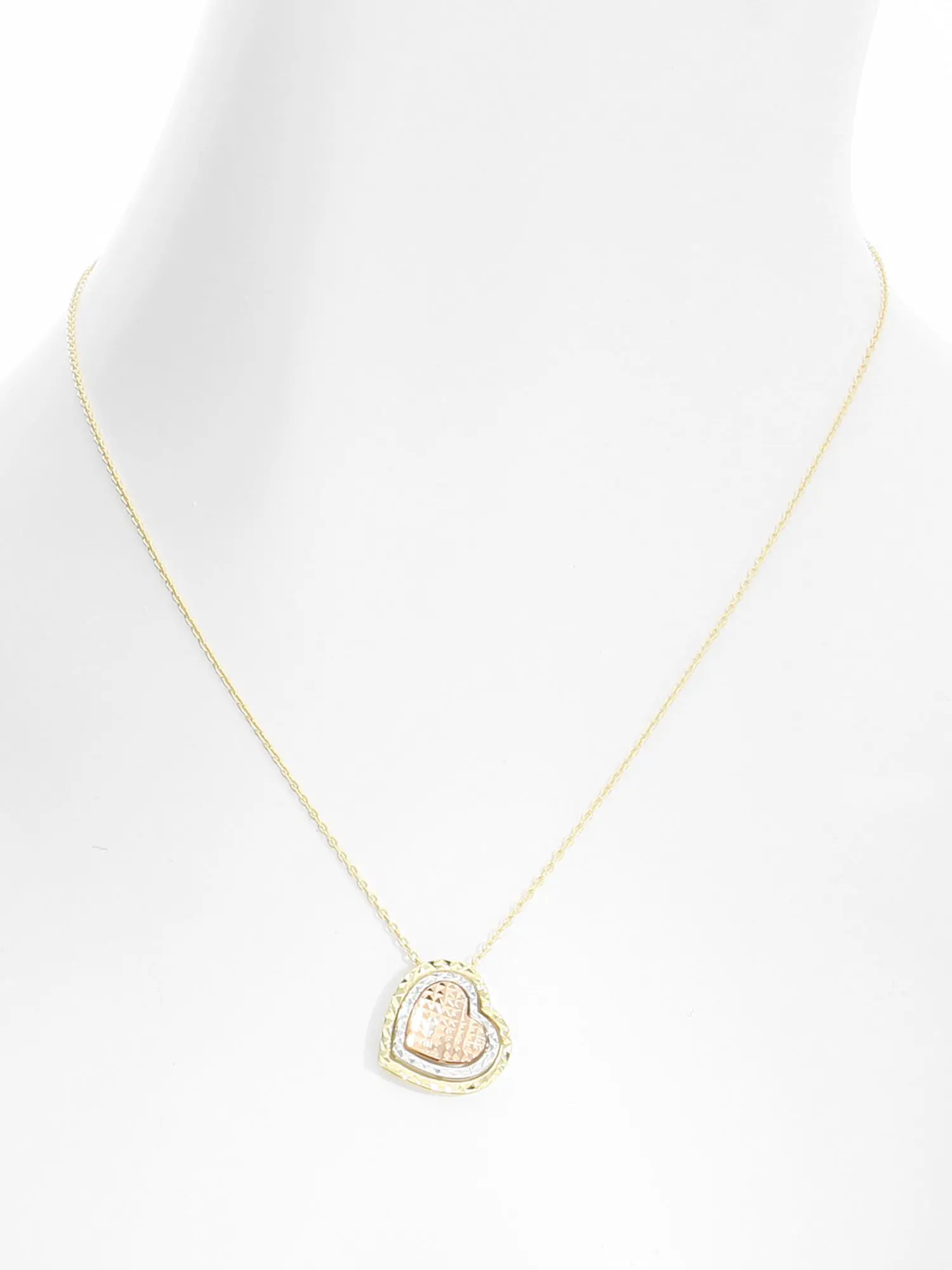 Delilah - Damen Herzkette Gold 333